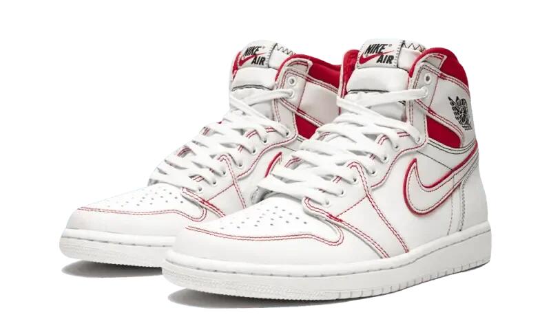 Jordan 1 Retro High Phantom Gym Red 2/4