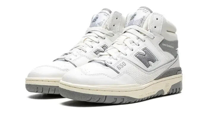New Balance 650R Aimé Leon Dore White Grey 3/4