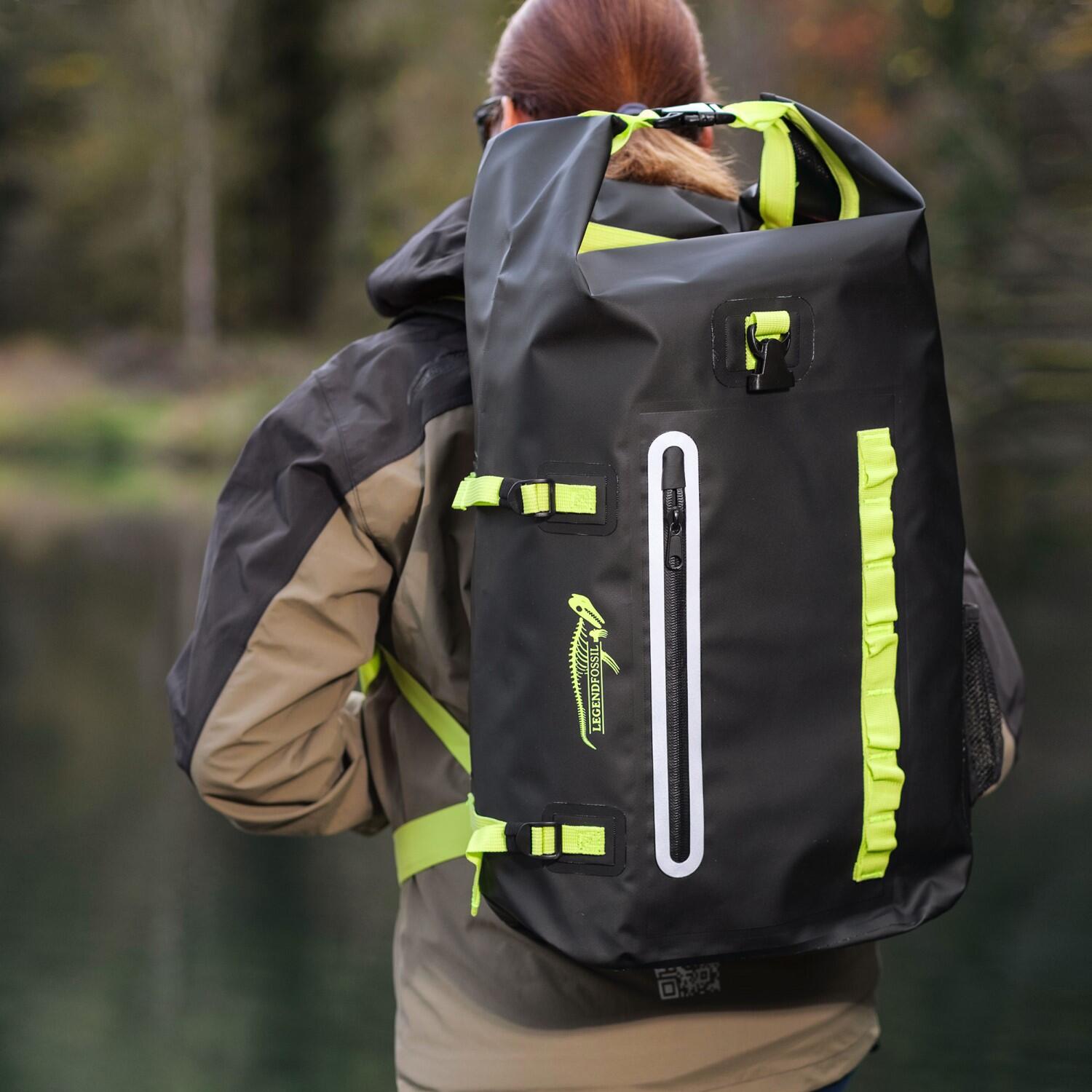 Sac à dos étanche Fjord 30L PVC étanche noir 3/7