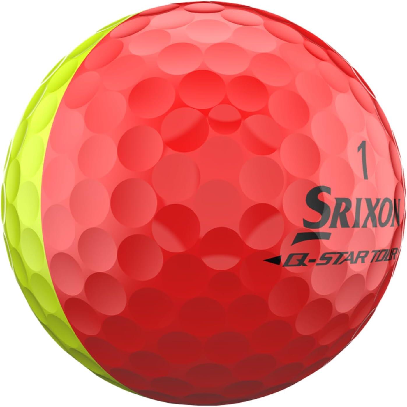 Srixon Q-Star Divide Color Pop, palline da golf colorate 4/5