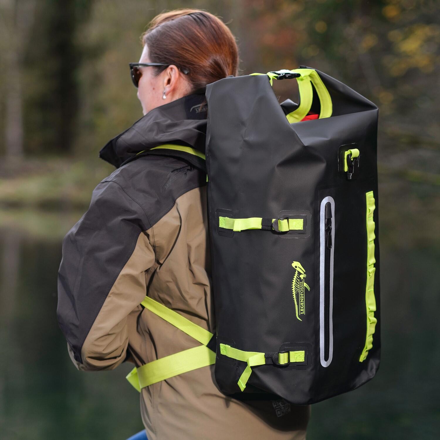Sac à dos étanche Fjord 30L PVC étanche noir 5/7
