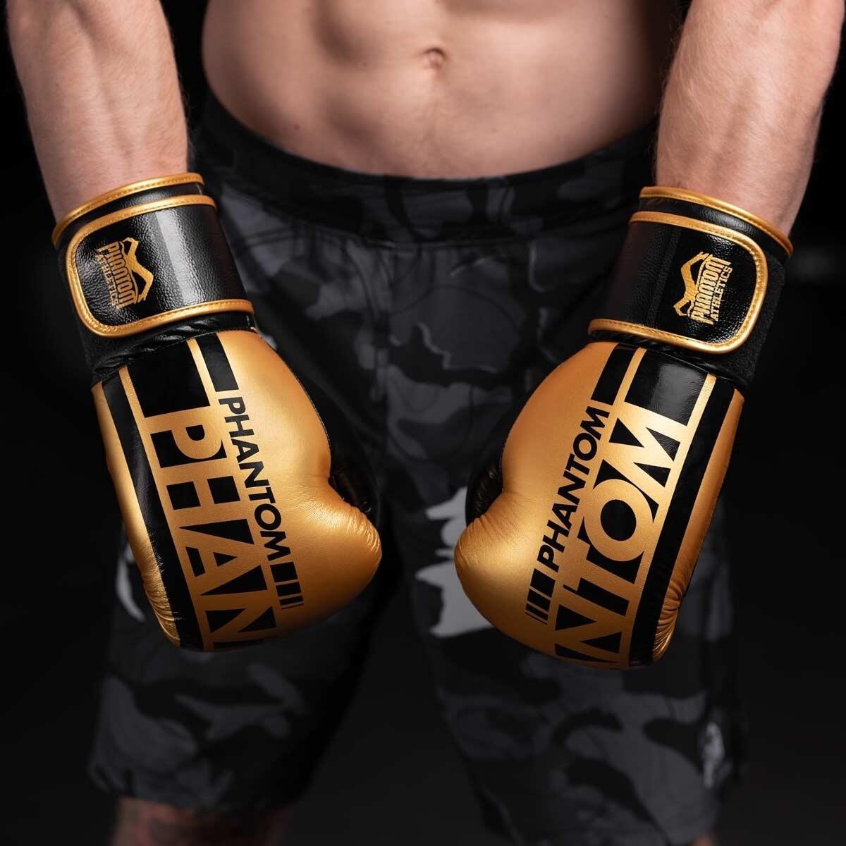 Boxhandschuhe Phantom APEX Speed – Gold – 14 oz 2/7