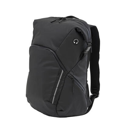 TechTrek Pro Rucksack 19L Laptop wasserabweisend schwarz