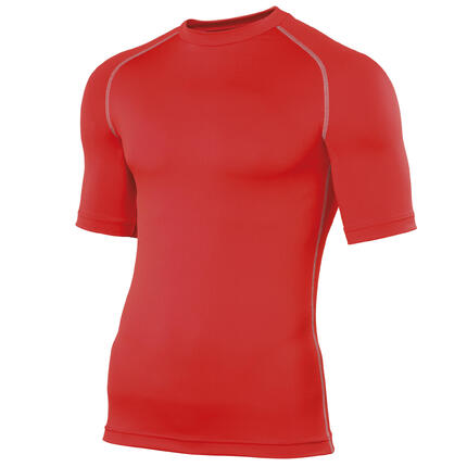 Base Layer SportUnterhemd SportTShirt, Kurzarm Herren Rot