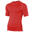 Mens Sports Base Layer Short Sleeve TShirt (Red)