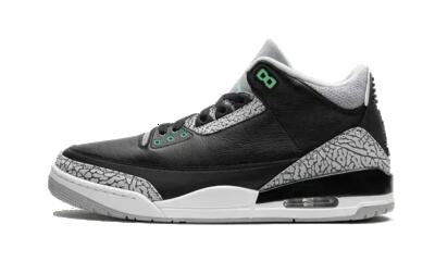 Schoenen - basketbal - mannen - air jordan 3 - retro glow - groen