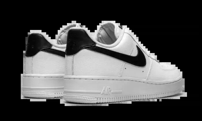Schoenen - Casual - Air Force 1 '07 - Leer - Wit/Zwart 3/4