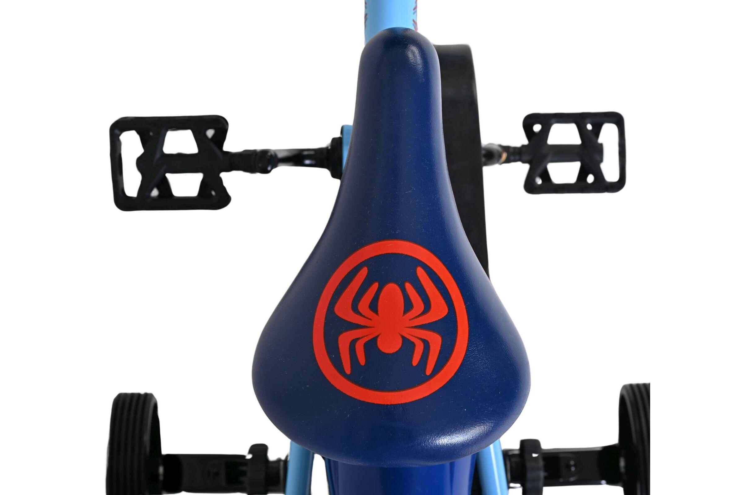 Spidey 12 Zoll Kinderfahrrad blau – offizielle Marvel-Lizenz 5/7