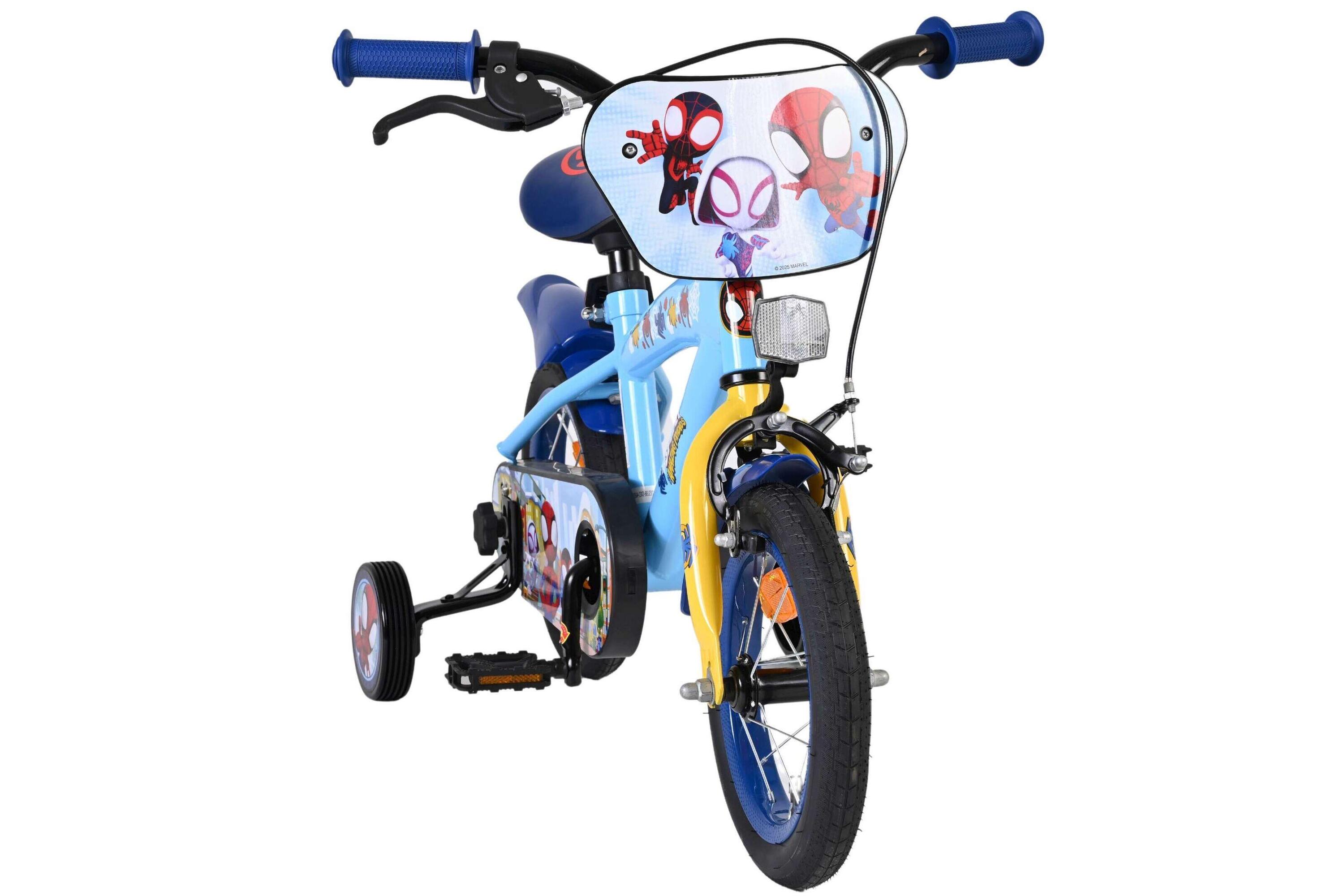 Spidey 12 Zoll Kinderfahrrad blau – offizielle Marvel-Lizenz 6/7