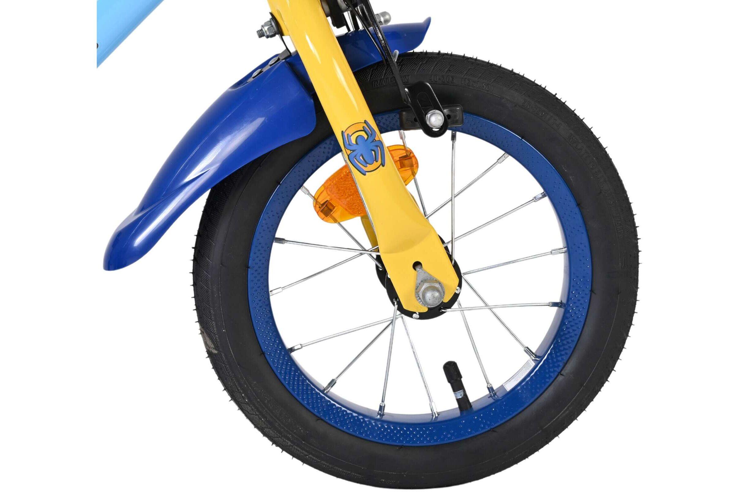 Spidey 12 Zoll Kinderfahrrad blau – offizielle Marvel-Lizenz 4/7