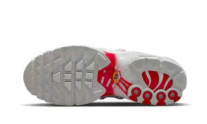 Air Max Plus Utility White Silver Red 3/3