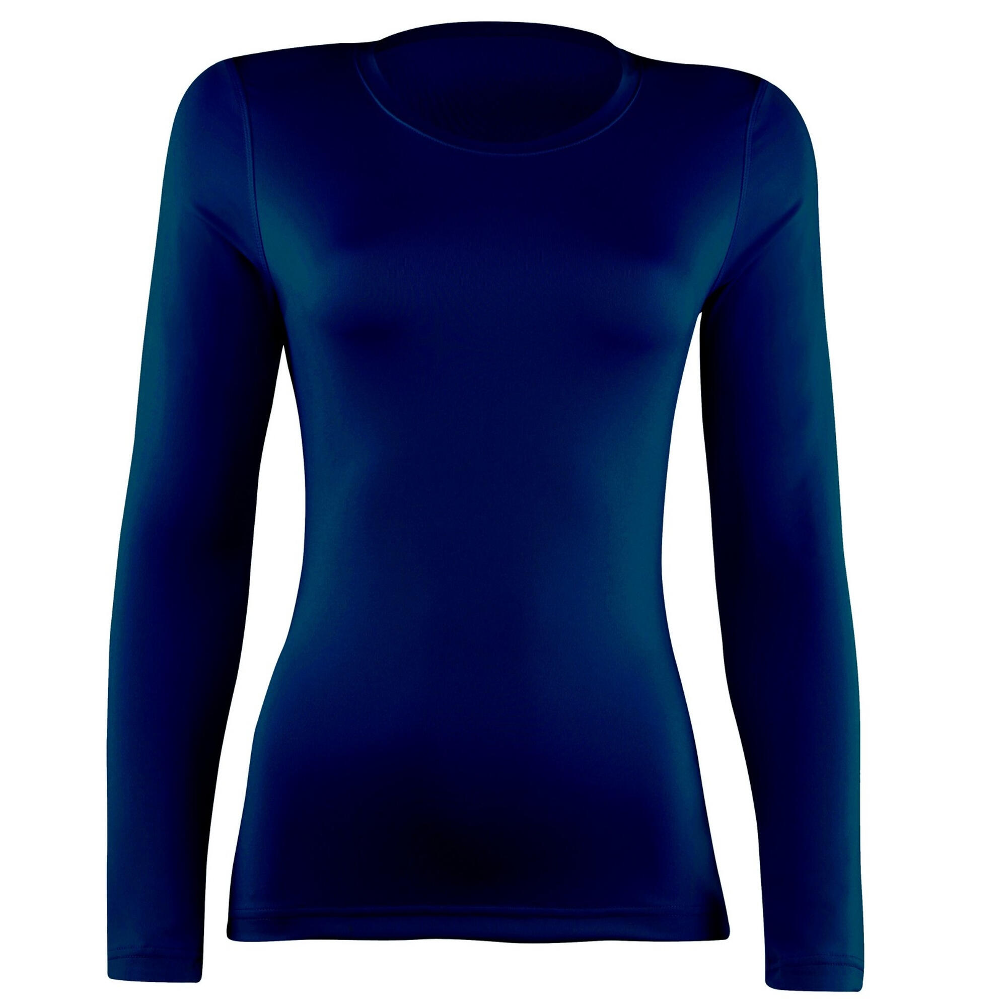 RHINO Womens/Ladies Sports Baselayer Long Sleeve (Navy)