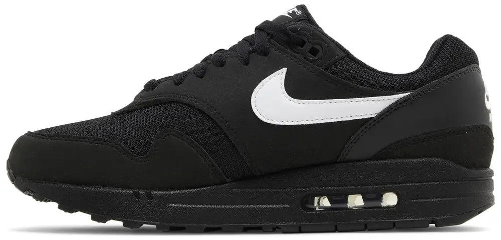 Nike Air Max 1 Black White Swoosh 2/5