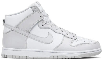 Zapatillas - Lifestyle - Unisex - Caño alto, Estilo Dunk - Blanco/Vast Grey