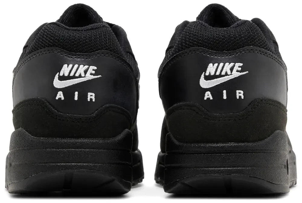 Nike Air Max 1 Black White Swoosh 4/5