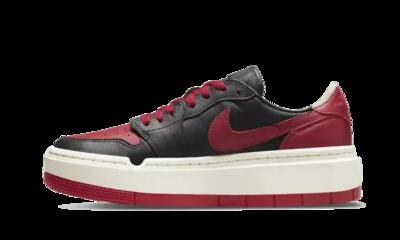 Schoenen - air jordan 1 low elevate bred - zwart/varsity red/wit