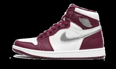 Schoenen - lifestyle - unisex - air jordan 1 retro - bordeaux/wit