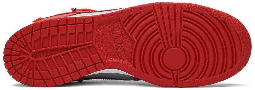 Nike Dunk Low Off-White University Red 3/5