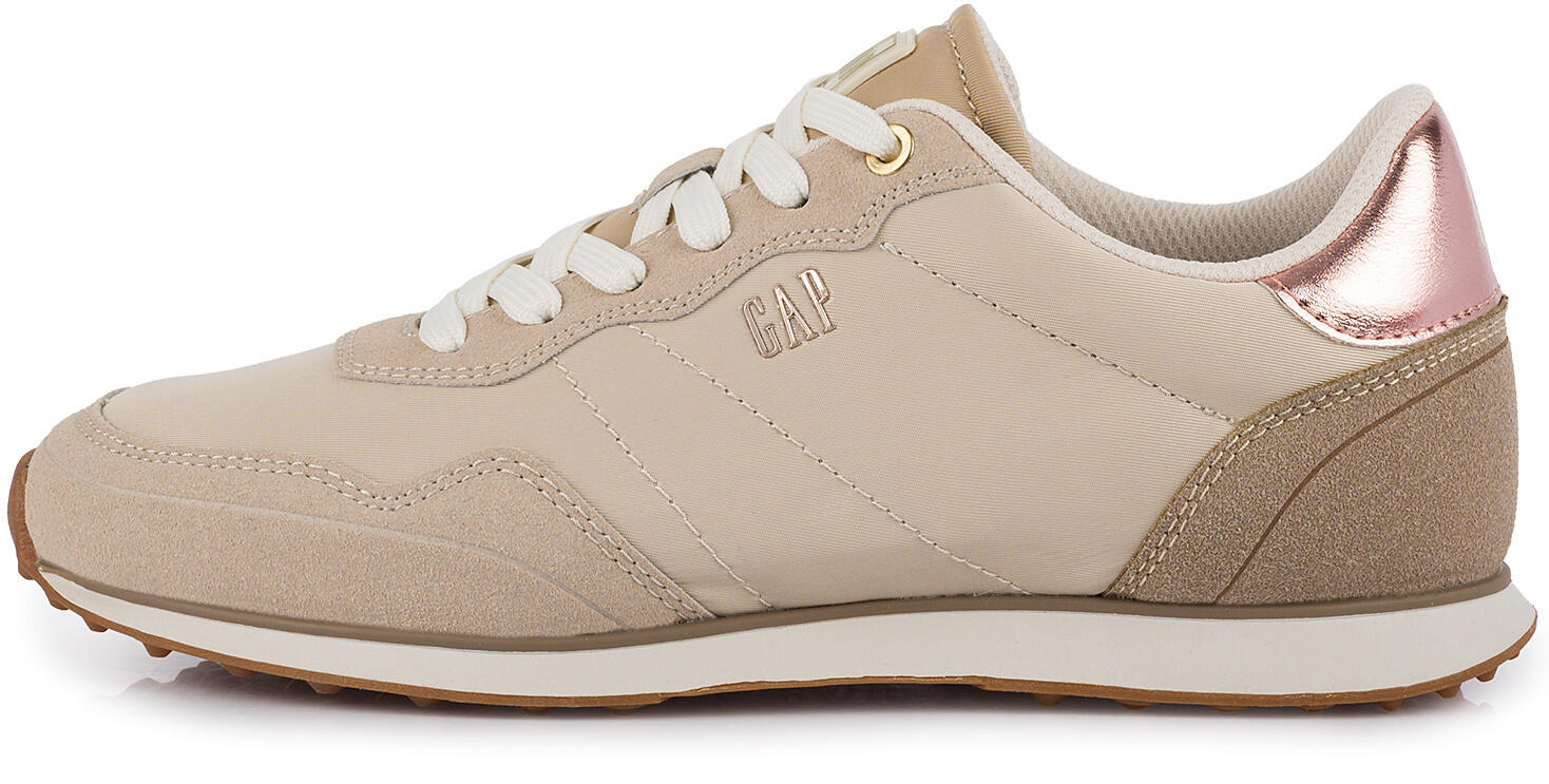 Damskie buty sneakersy sportowe eleganckie beżowe GAP OPTIMA NYX 3/7