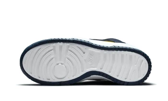 Dunk High Up Varsity Maize (Michigan) (W) 3/3