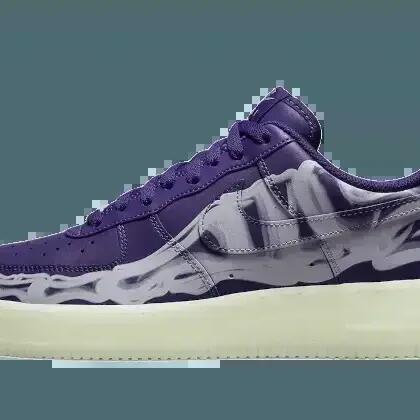 Lifestyle - Shoes - AF1 Purple Skeleton - Purple/White