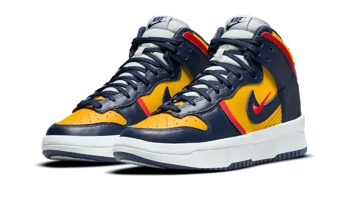 Dunk High Up Varsity Maize (Michigan) (W) 2/3