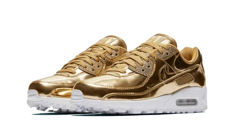 Nike Air Max 90 SP Metallic Gold (W) 2/6