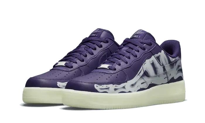 Air Force 1 Low Purple Skeleton Halloween (2021) 2/3