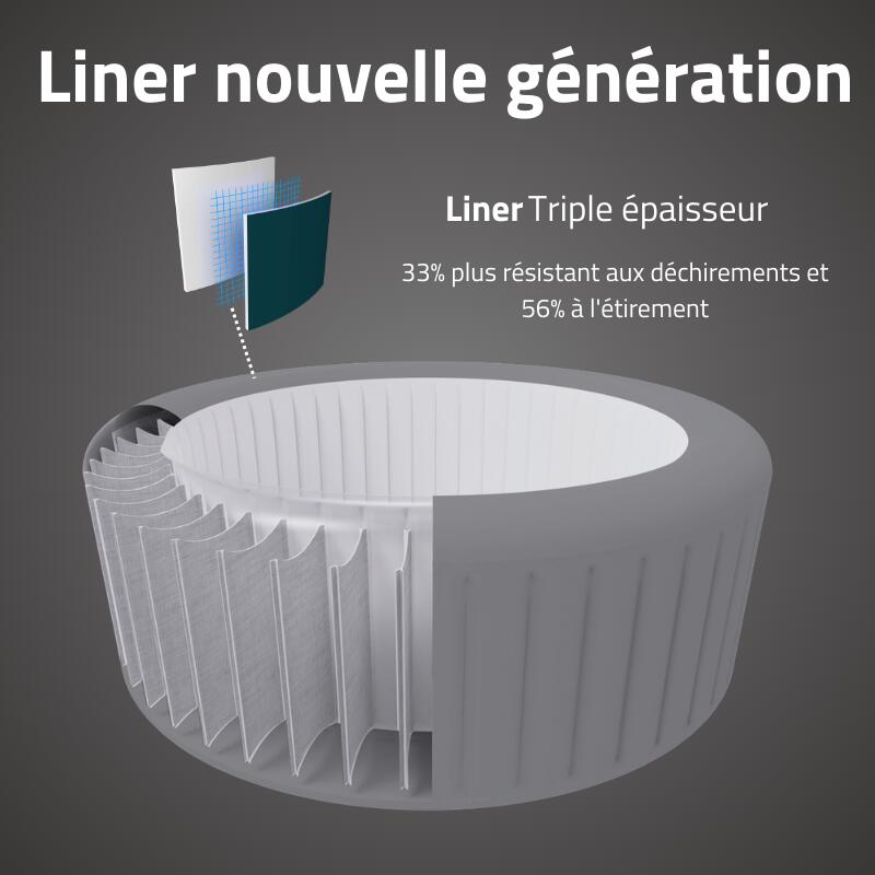 Bestway Spa gonflable carré Lay-Z-Spa Ibiza AirJet EnergySense 4-6 personnes 5/7
