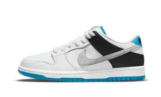 Scarpe - Skate - Uomo - Basse pelle - Dunk Low - Bianco/Blu