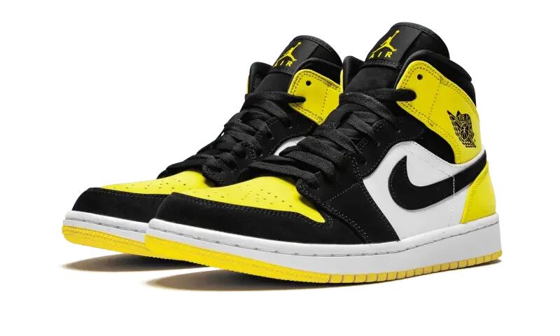 Air Jordan 1 Mid Yellow Toe 2/4
