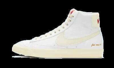 Scarpe - blazer mid '77 - coconut milk/university red