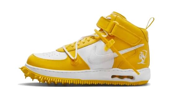 Zapatos - Casual - media caña cuero - Air Force 1 Mid - Varsity Maize