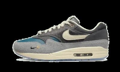 Schoenen - lifestyle - unisex - air max 1 kasina - grijs/blauw