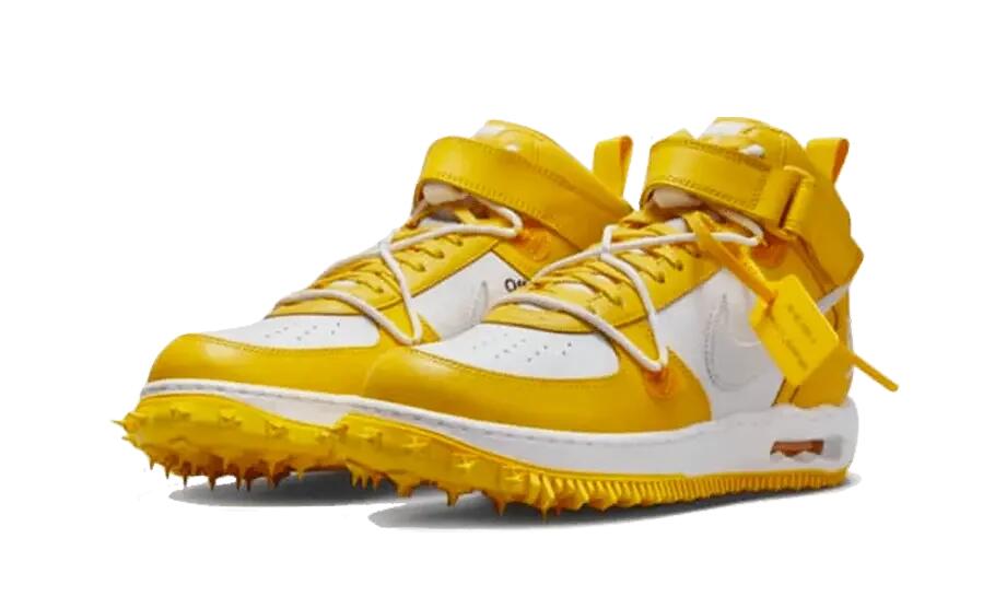 Nike Air Force 1 Mid SP Off-White Varsity Maize 2/4