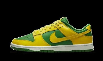 Zapatillas - Dunk Low Reverse Brazil - Verde/Amarillo