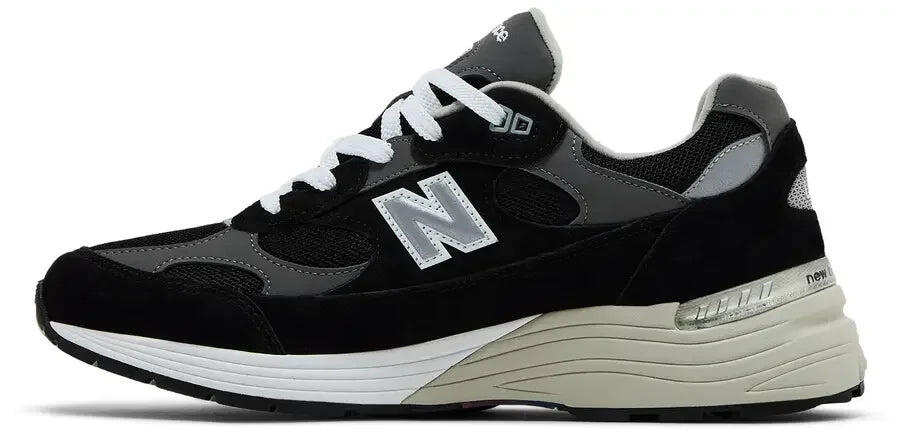 New Balance 992 MiUSA Black Grey 2/5