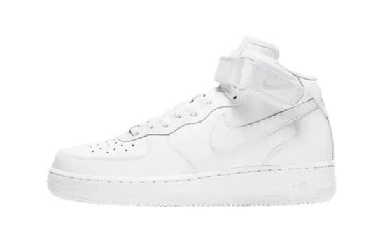 Nike Air Force 1 Mid Triple White (W)