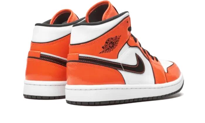 Air Jordan 1 Mid Turf Orange 3/4
