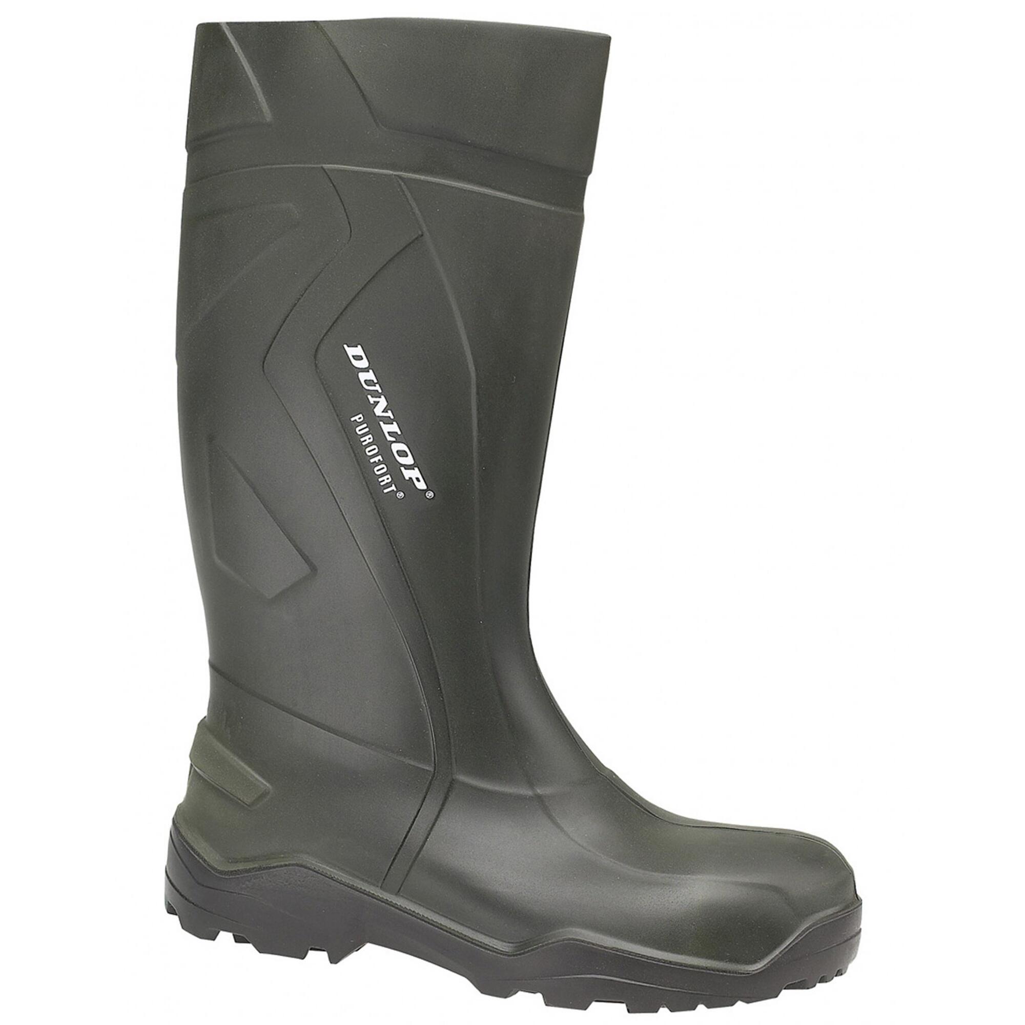 Purofort+ D760933 Wellington / Mens Boots (Green) 1/5