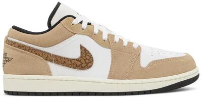 Schoenen - lifestyle - air jordan 1 low se - hennep/goud