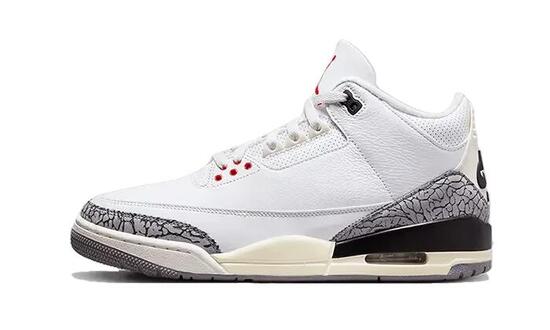 Zapatillas - baloncesto - unisex - Air Jordan 3 - blanco/gris cemento