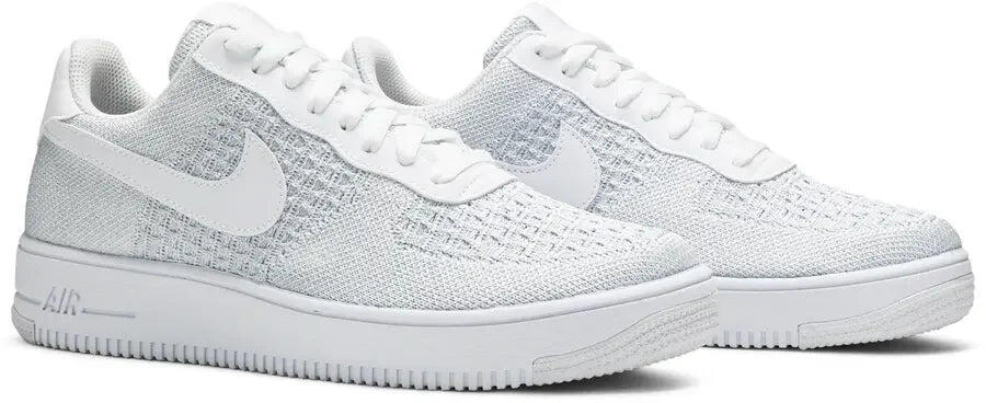 Nike Air Force 1 Flyknit 2 White Pure Platinum 5/5