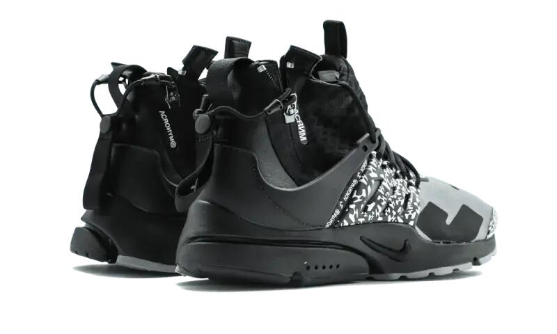 Nike Air Presto Mid Acronym Cool Grey 3/4
