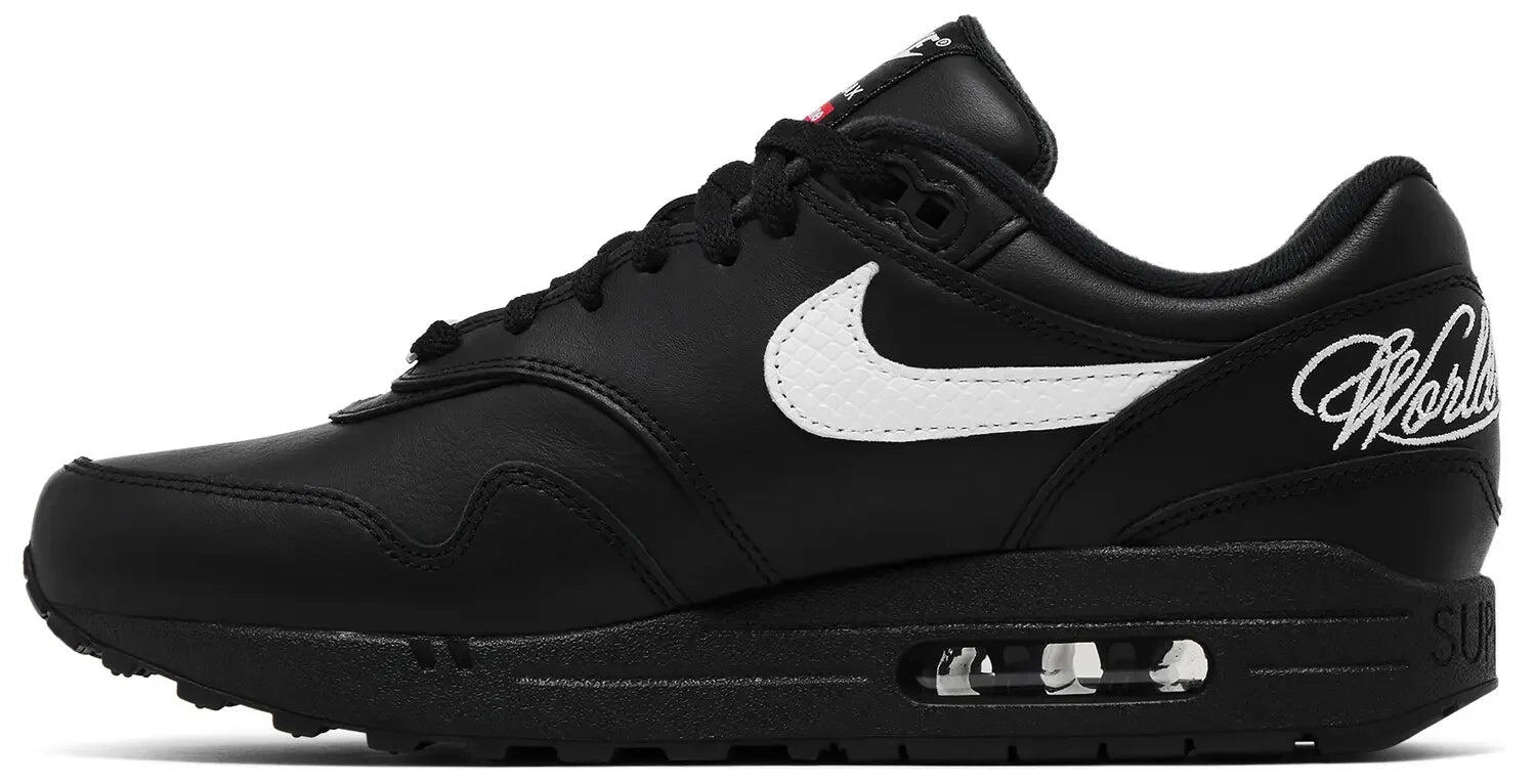 Nike Air Max 1 '87 SP Supreme Black White 2/6