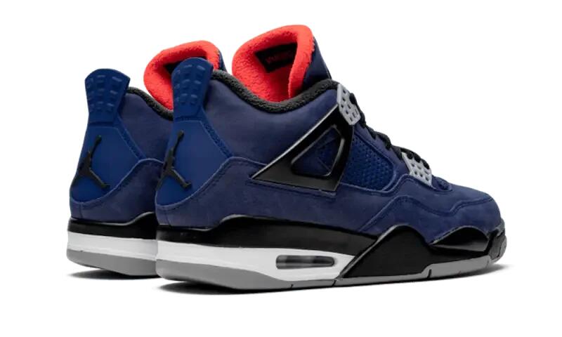 Air Jordan 4 Retro Winter Loyal Blue 3/4