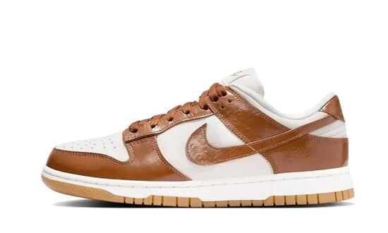 Scarpe - donna - pelle struzzo lucida - dunk low lx