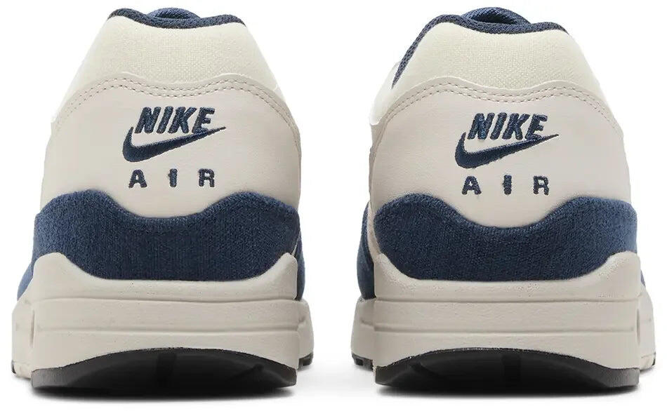 Nike Air Max 1 Coconut Milk Burgundy Crush Navy 4/5