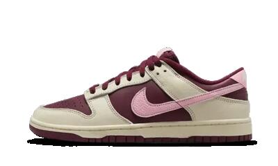 Schoenen - basketbal - dunk low retro prm - ivoor/roze/granaat