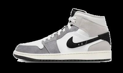 Scarpe - lifestyle - mid-top - air jordan 1 mid se - cement grey